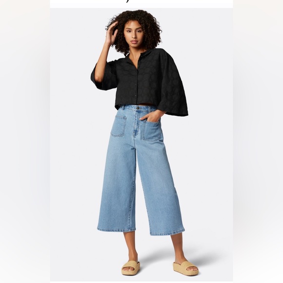 Joie Persephone Embroidered Top in Porcelain/wht - Picture 4 of 5